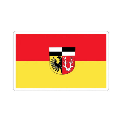 Flag of Wunsiedel Germany - STICKER Vinyl Kiss-Cut Decal 2 Inch White - The Sticker Space