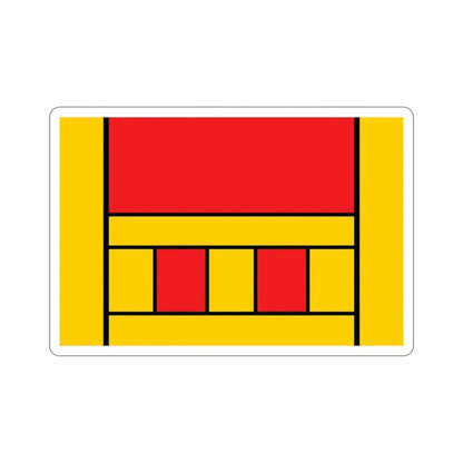 Flag of Xagħra Malta STICKER Vinyl Die-Cut Decal 3 Inch - The Sticker Space