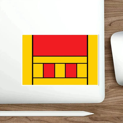 Flag of Xagħra Malta STICKER Vinyl Die-Cut Decal - The Sticker Space