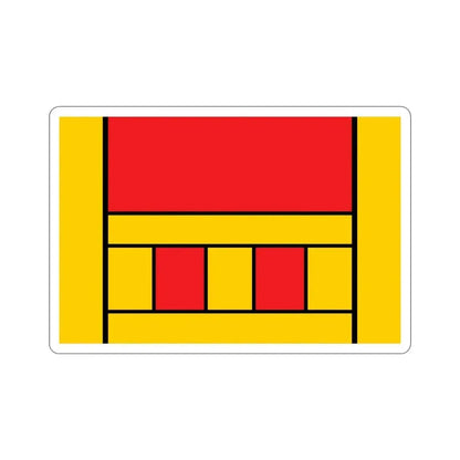 Flag of Xagħra Malta STICKER Vinyl Die-Cut Decal - The Sticker Space