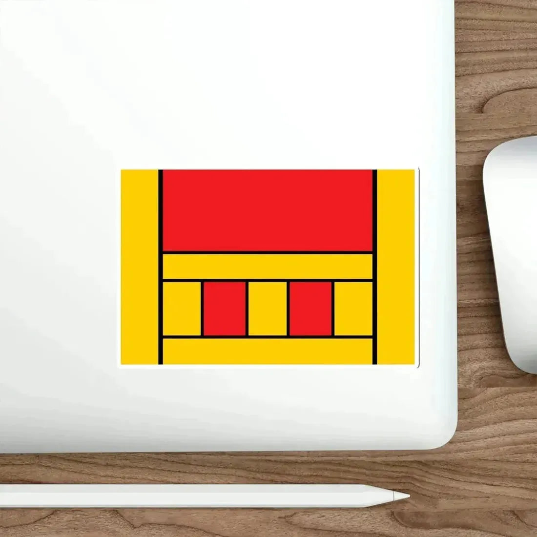 Flag of Xagħra Malta STICKER Vinyl Die-Cut Decal - The Sticker Space