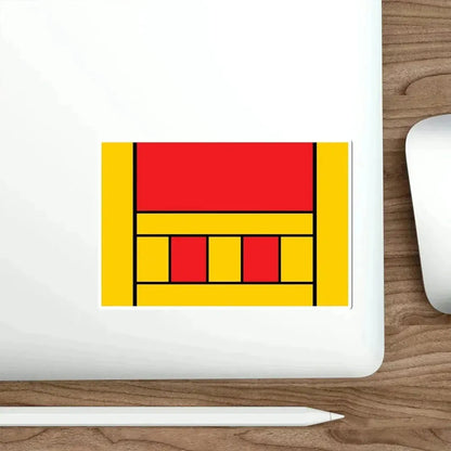 Flag of Xagħra Malta STICKER Vinyl Die-Cut Decal - The Sticker Space