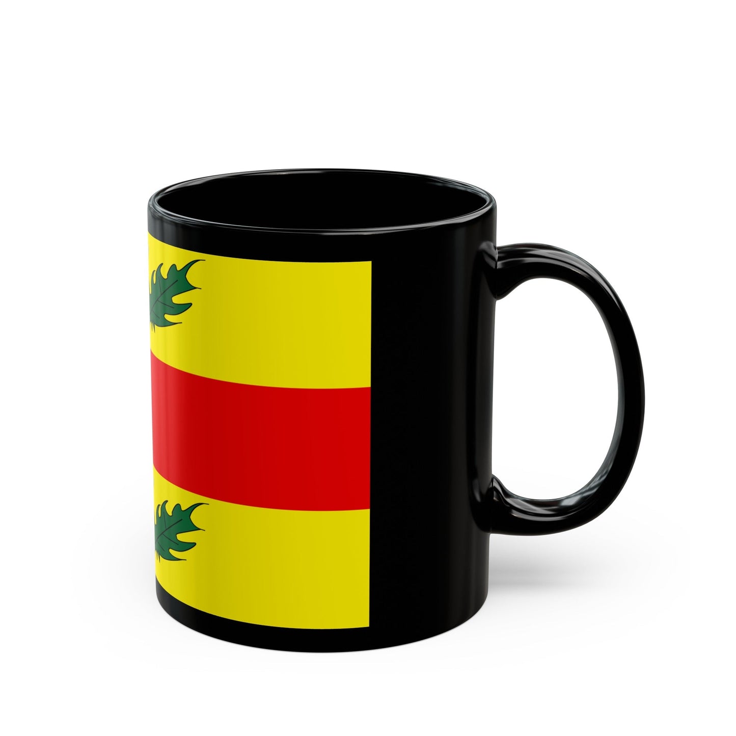 Flag of Xewkija Malta - Black Coffee Mug-The Sticker Space