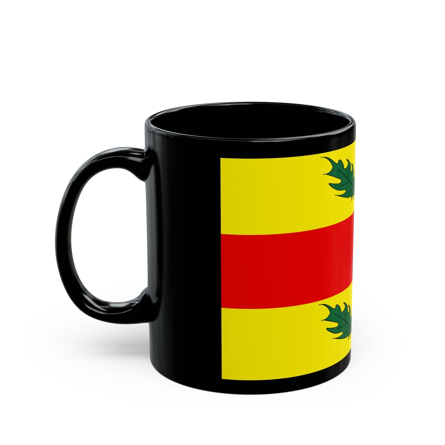 Flag of Xewkija Malta - Black Coffee Mug-The Sticker Space