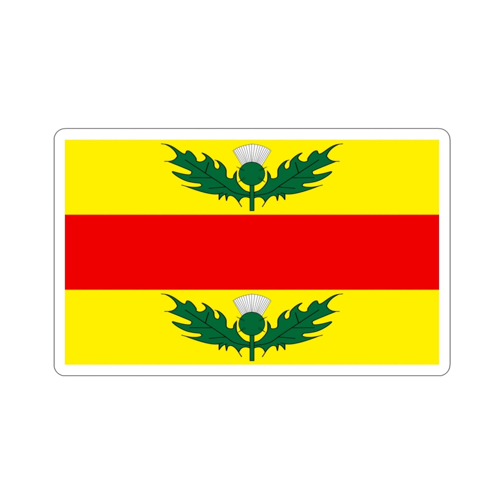 Flag of Xewkija Malta STICKER Vinyl Die-Cut Decal-3 Inch-The Sticker Space