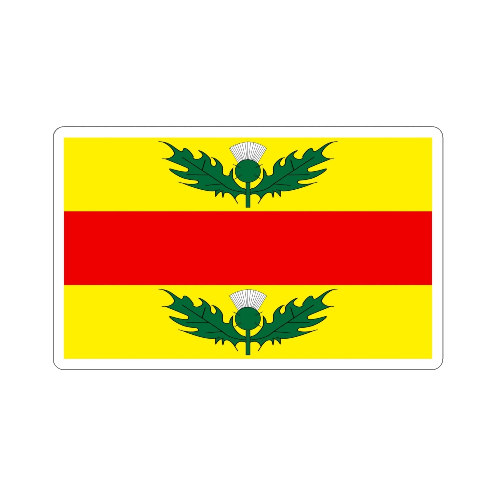 Flag of Xewkija Malta STICKER Vinyl Die-Cut Decal-4 Inch-The Sticker Space