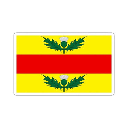 Flag of Xewkija Malta STICKER Vinyl Die-Cut Decal 4 Inch - The Sticker Space