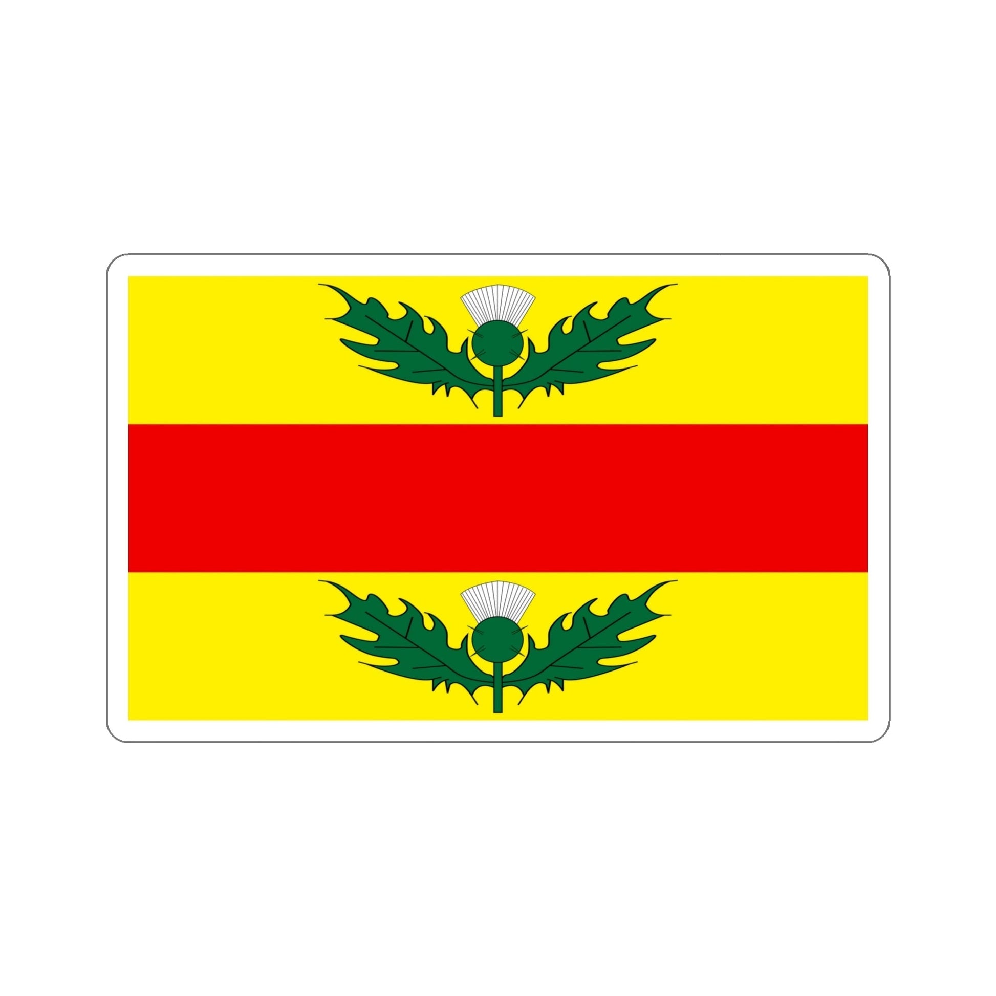 Flag of Xewkija Malta STICKER Vinyl Die-Cut Decal-5 Inch-The Sticker Space