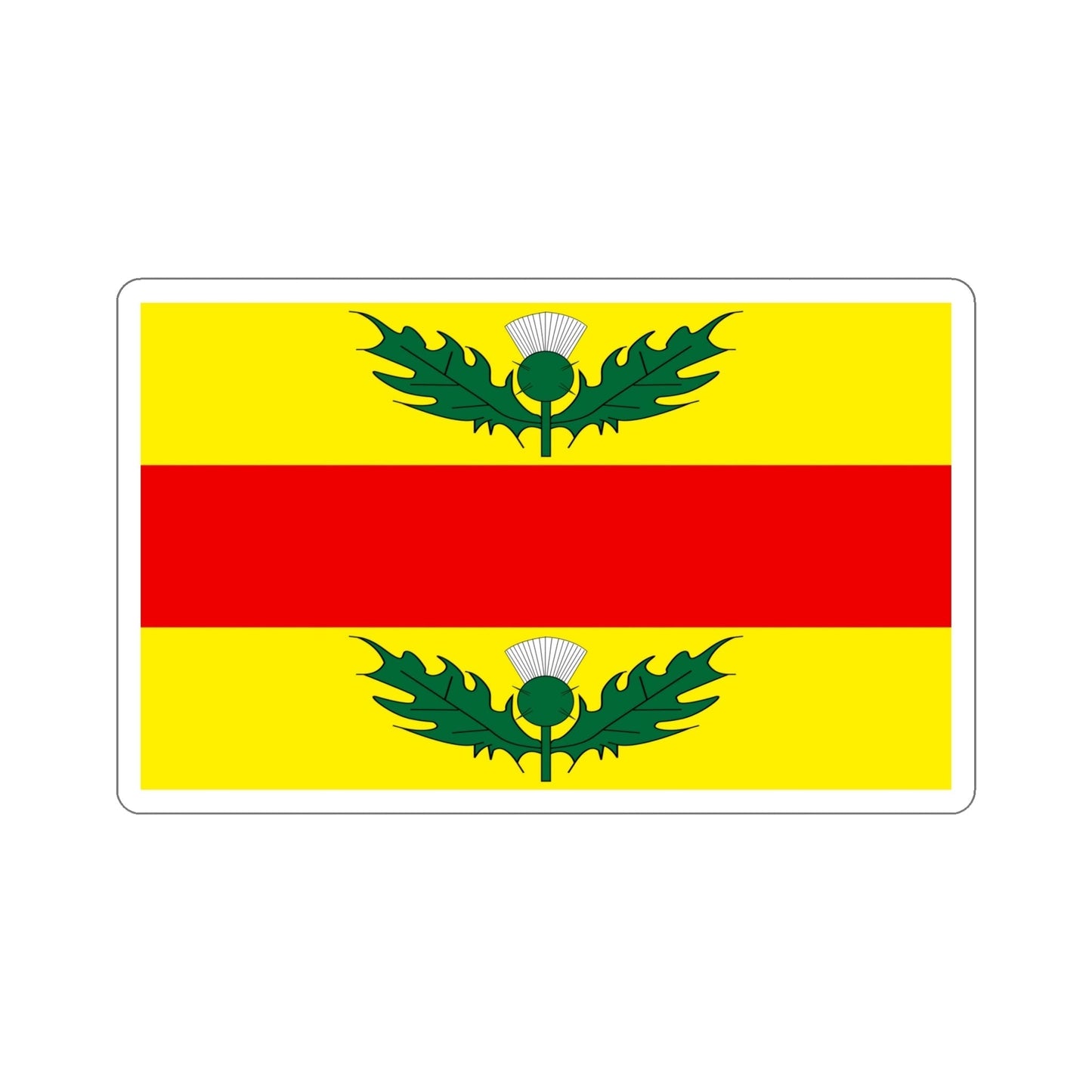 Flag of Xewkija Malta STICKER Vinyl Die-Cut Decal-6 Inch-The Sticker Space