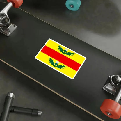 Flag of Xewkija Malta STICKER Vinyl Die-Cut Decal - The Sticker Space