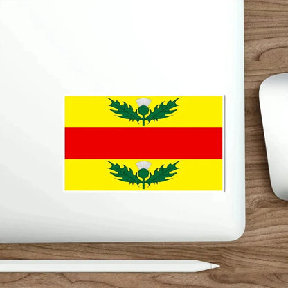 Flag of Xewkija Malta STICKER Vinyl Die-Cut Decal - The Sticker Space