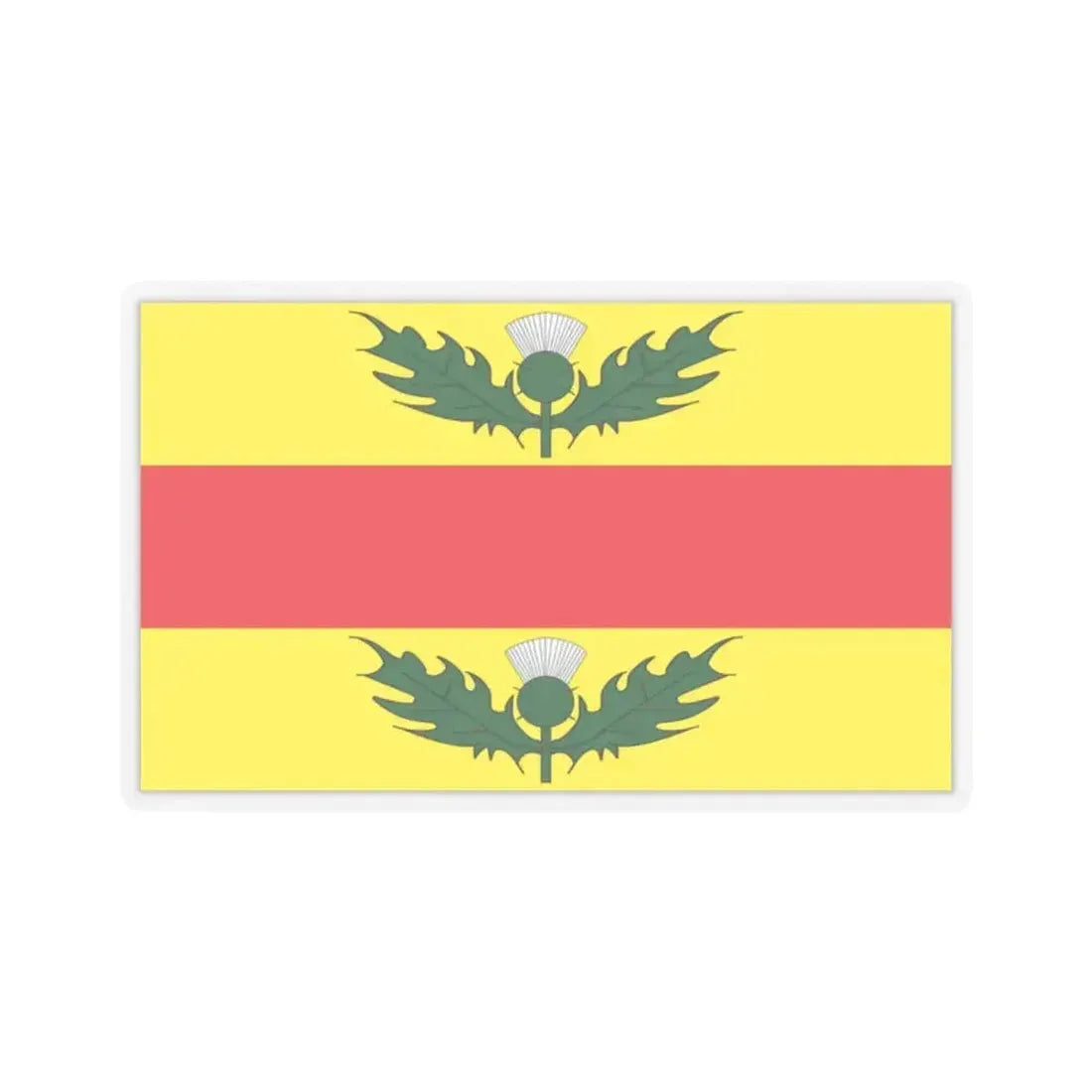 Flag of Xewkija Malta - STICKER Vinyl Kiss-Cut Decal - The Sticker Space