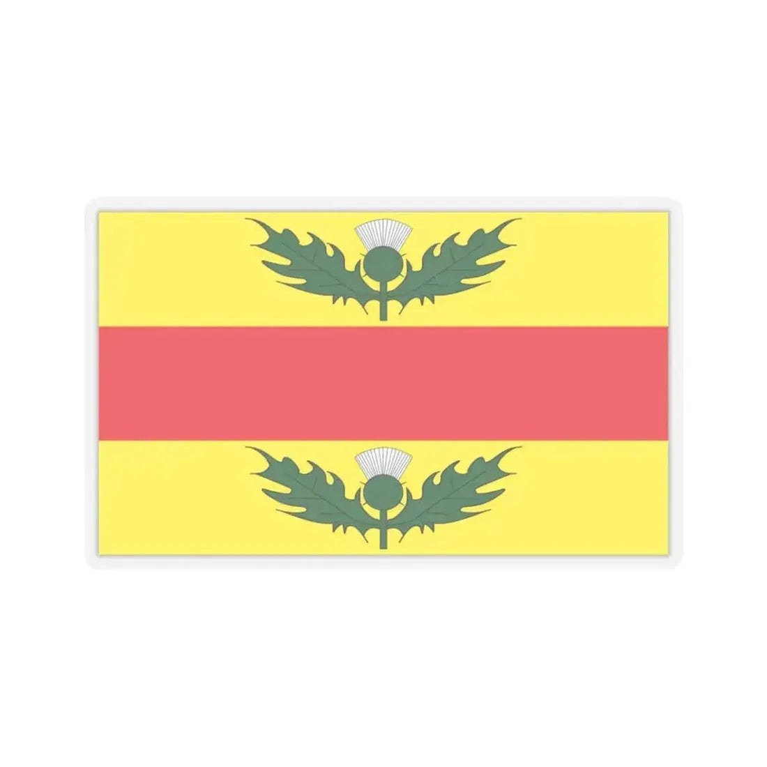 Flag of Xewkija Malta - STICKER Vinyl Kiss-Cut Decal - The Sticker Space