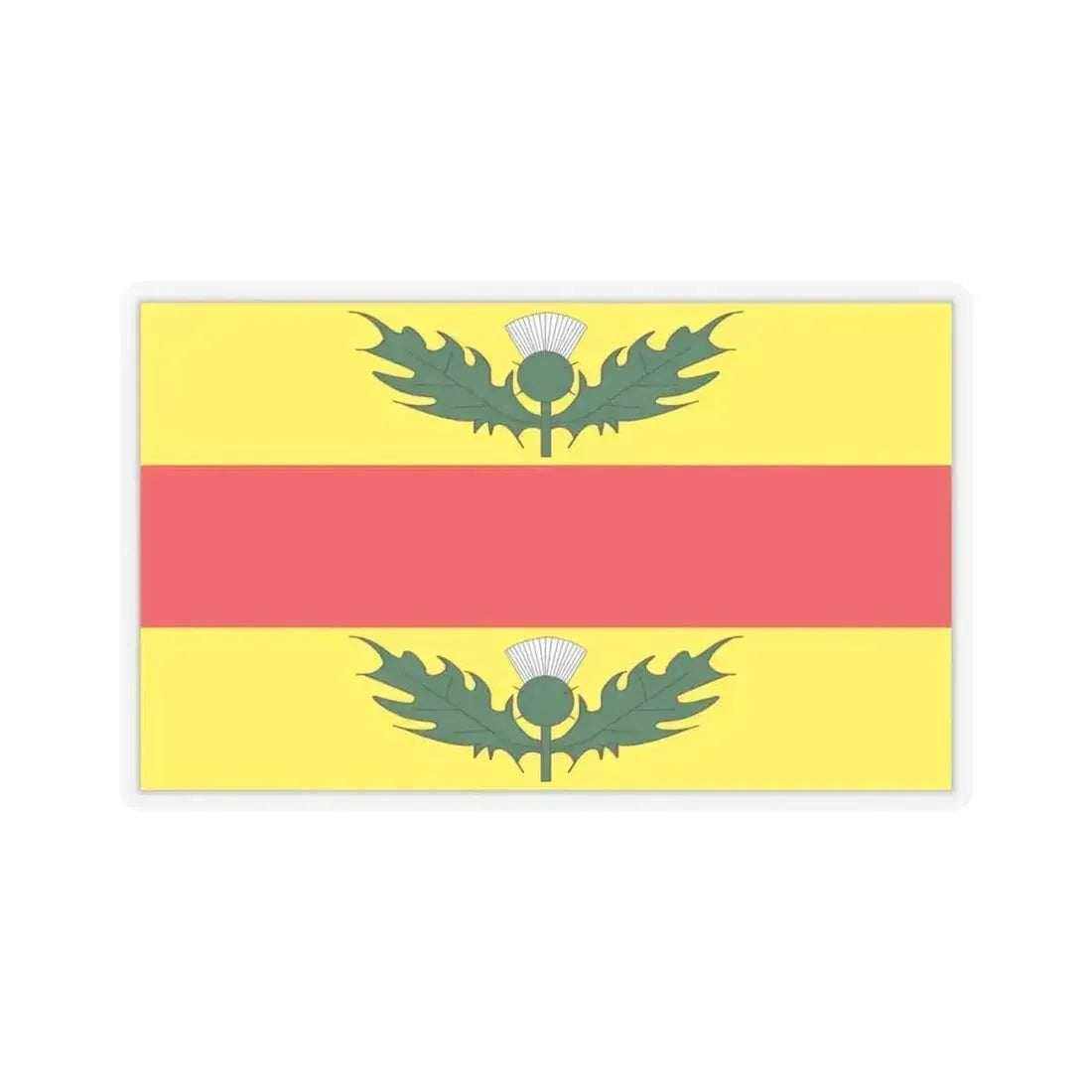Flag of Xewkija Malta - STICKER Vinyl Kiss-Cut Decal - The Sticker Space