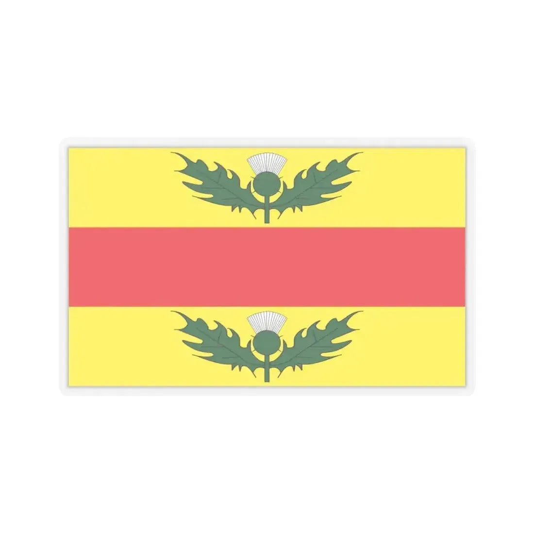 Flag of Xewkija Malta - STICKER Vinyl Kiss-Cut Decal - The Sticker Space
