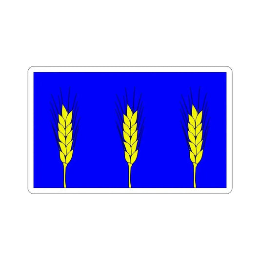 Flag of Xgħajra 1993 to 2000 Malta STICKER Vinyl Die-Cut Decal 6 Inch - The Sticker Space