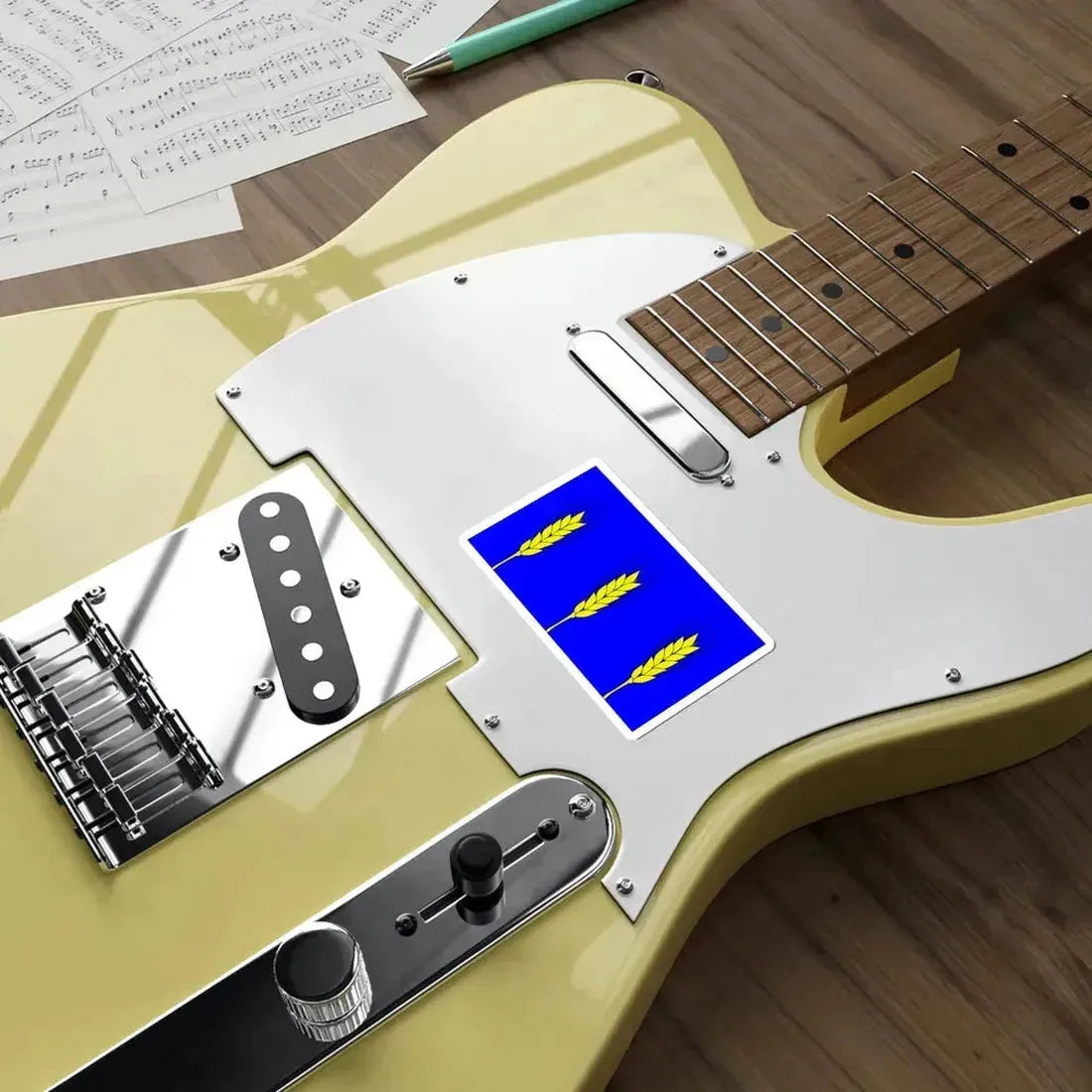 Flag of Xgħajra 1993 to 2000 Malta STICKER Vinyl Die-Cut Decal - The Sticker Space