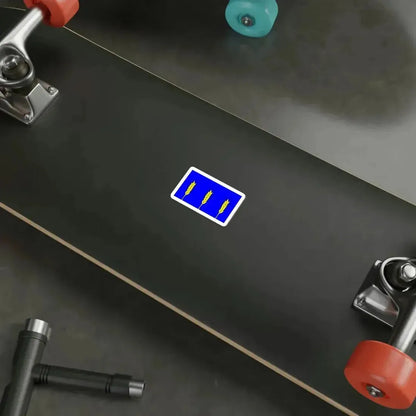 Flag of Xgħajra 1993 to 2000 Malta STICKER Vinyl Die-Cut Decal - The Sticker Space