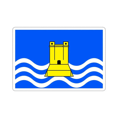 Flag of Xgħajra Malta STICKER Vinyl Die-Cut Decal 4 Inch - The Sticker Space