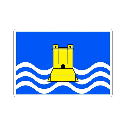 Flag of Xgħajra Malta STICKER Vinyl Die-Cut Decal 5 Inch - The Sticker Space