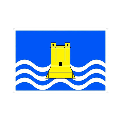 Flag of Xgħajra Malta STICKER Vinyl Die-Cut Decal 6 Inch - The Sticker Space