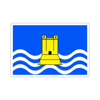 Flag of Xgħajra Malta STICKER Vinyl Die-Cut Decal - The Sticker Space