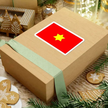 Flag of Xinjiang-Shicai 2 (China) STICKER Vinyl Kiss-Cut Decal - The Sticker Space