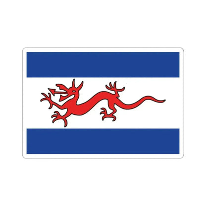 Flag of Y Wladfa (Argentina) STICKER Vinyl Kiss-Cut Decal 2 Inch White - The Sticker Space