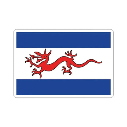 Flag of Y Wladfa (Argentina) STICKER Vinyl Kiss-Cut Decal 4 Inch White - The Sticker Space