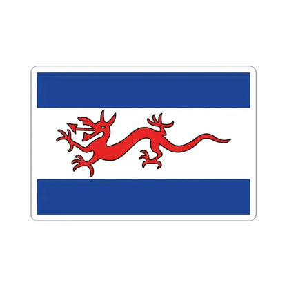 Flag of Y Wladfa (Argentina) STICKER Vinyl Kiss-Cut Decal 6 Inch White - The Sticker Space