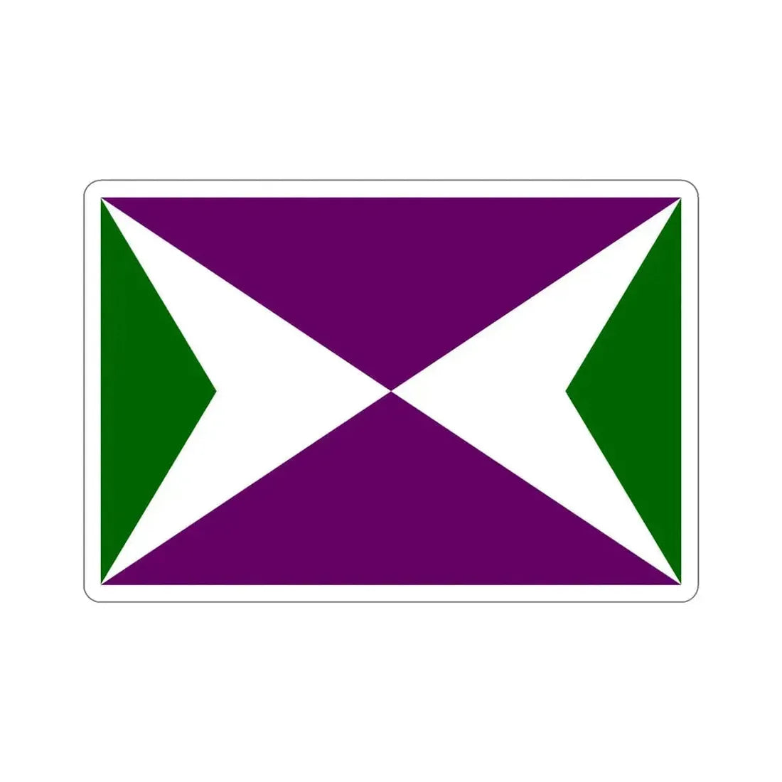 Flag of Yabucoa Puerto Rico STICKER Vinyl Die-Cut Decal 5 Inch - The Sticker Space