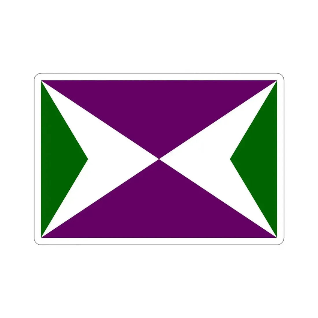 Flag of Yabucoa Puerto Rico STICKER Vinyl Die-Cut Decal - The Sticker Space