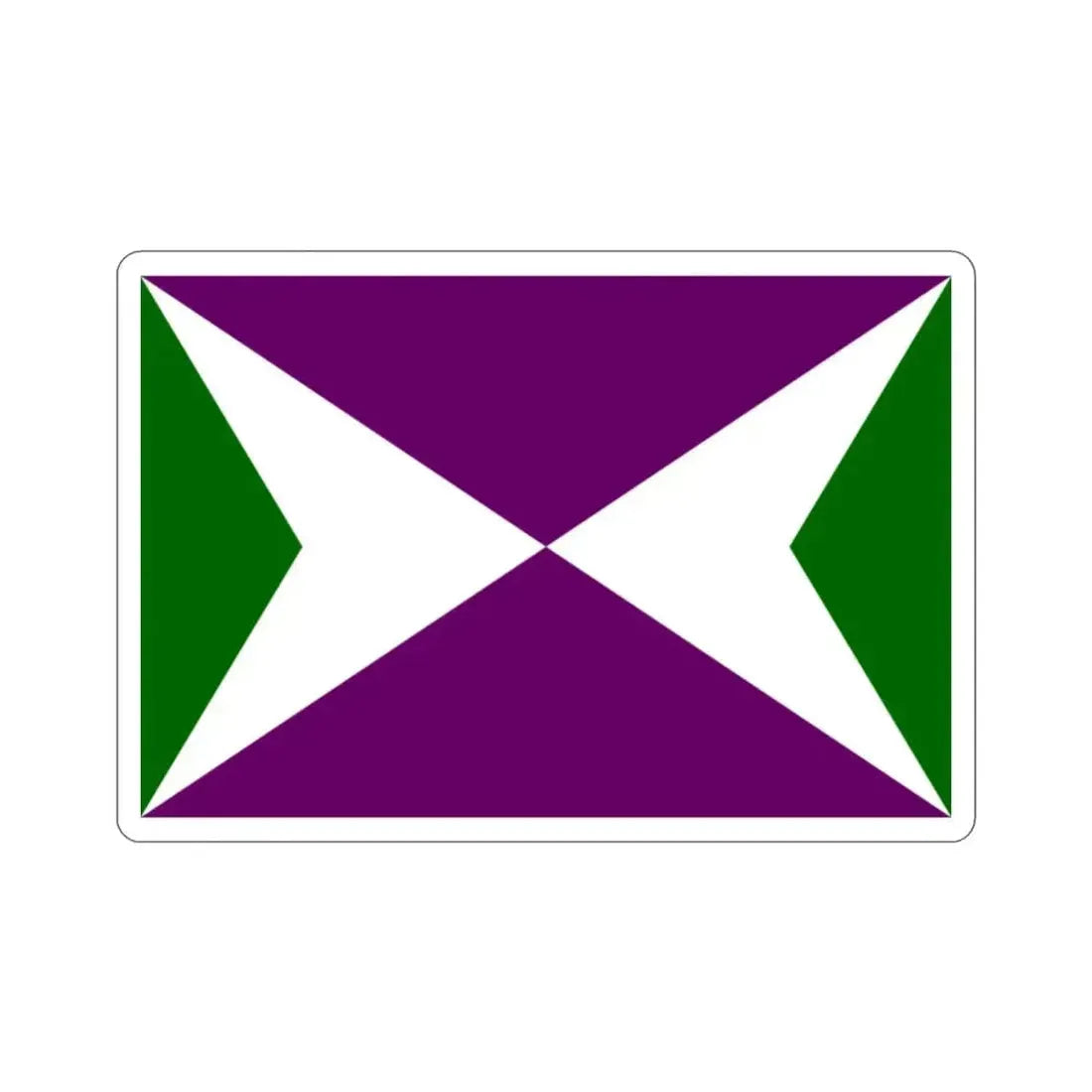 Flag of Yabucoa Puerto Rico STICKER Vinyl Die-Cut Decal - The Sticker Space