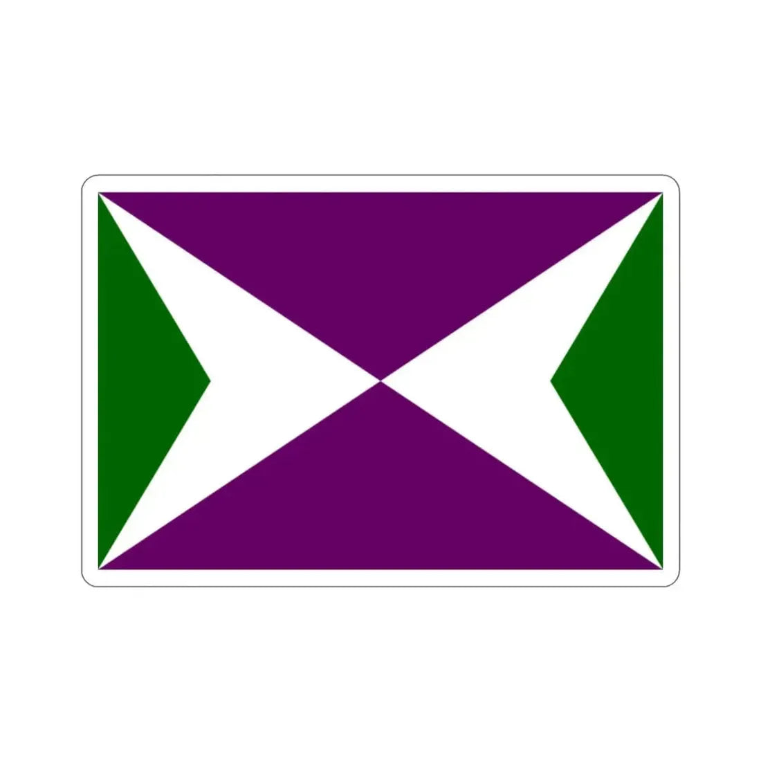 Flag of Yabucoa Puerto Rico STICKER Vinyl Die-Cut Decal - The Sticker Space