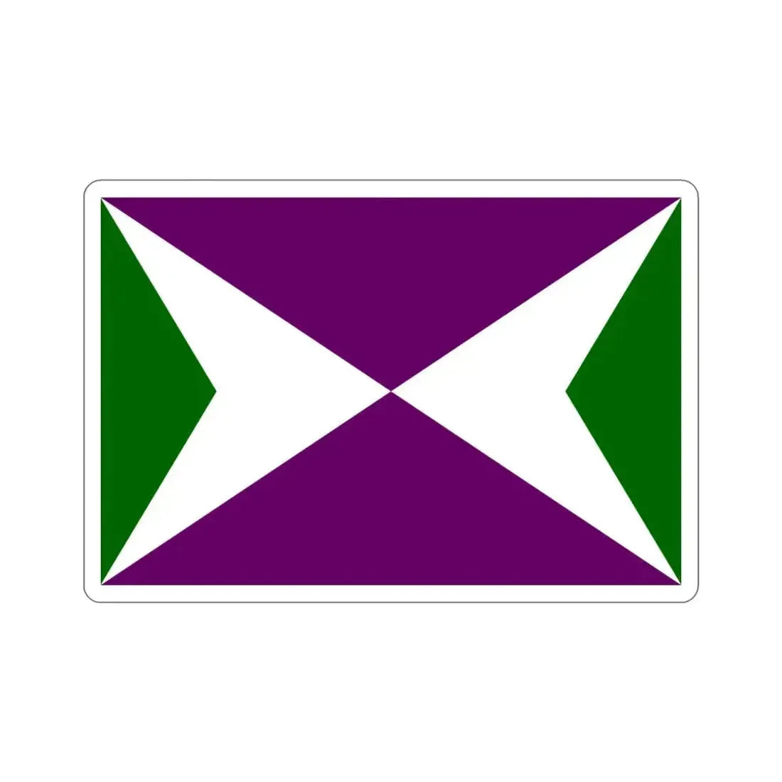 Flag of Yabucoa Puerto Rico STICKER Vinyl Die-Cut Decal - The Sticker Space