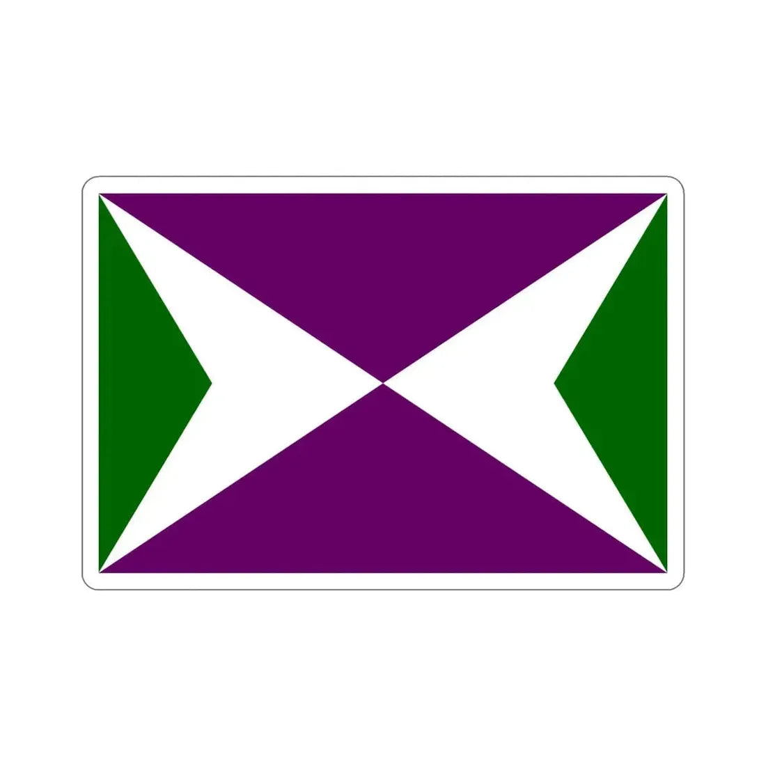 Flag of Yabucoa Puerto Rico STICKER Vinyl Die-Cut Decal - The Sticker Space