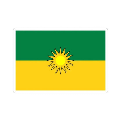 Flag of Yacuambi (Ecuador) STICKER Vinyl Kiss-Cut Decal 2 Inch White - The Sticker Space