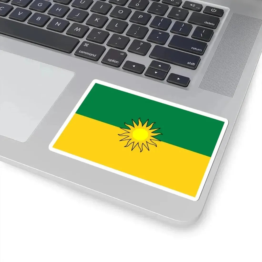 Flag of Yacuambi (Ecuador) STICKER Vinyl Kiss-Cut Decal - The Sticker Space