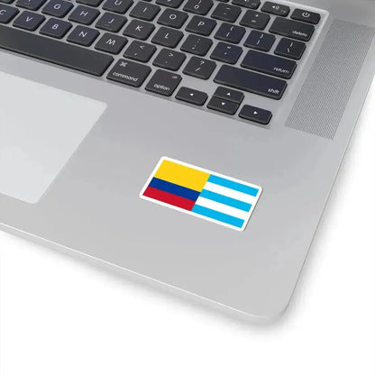 Flag of Yaguachi (Ecuador) STICKER Vinyl Kiss-Cut Decal - The Sticker Space