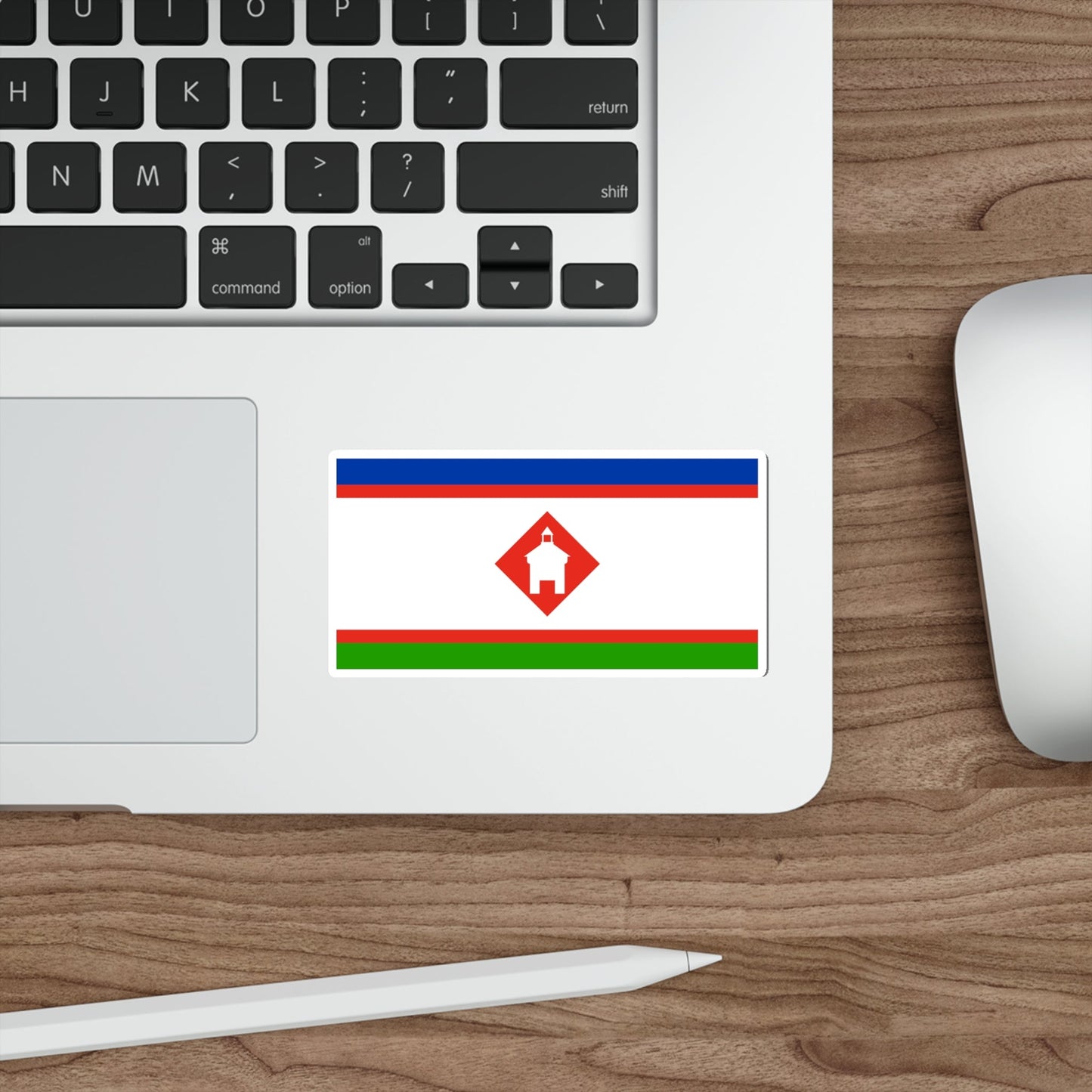 Flag of Yakutsk Russia STICKER Vinyl Die-Cut Decal-The Sticker Space