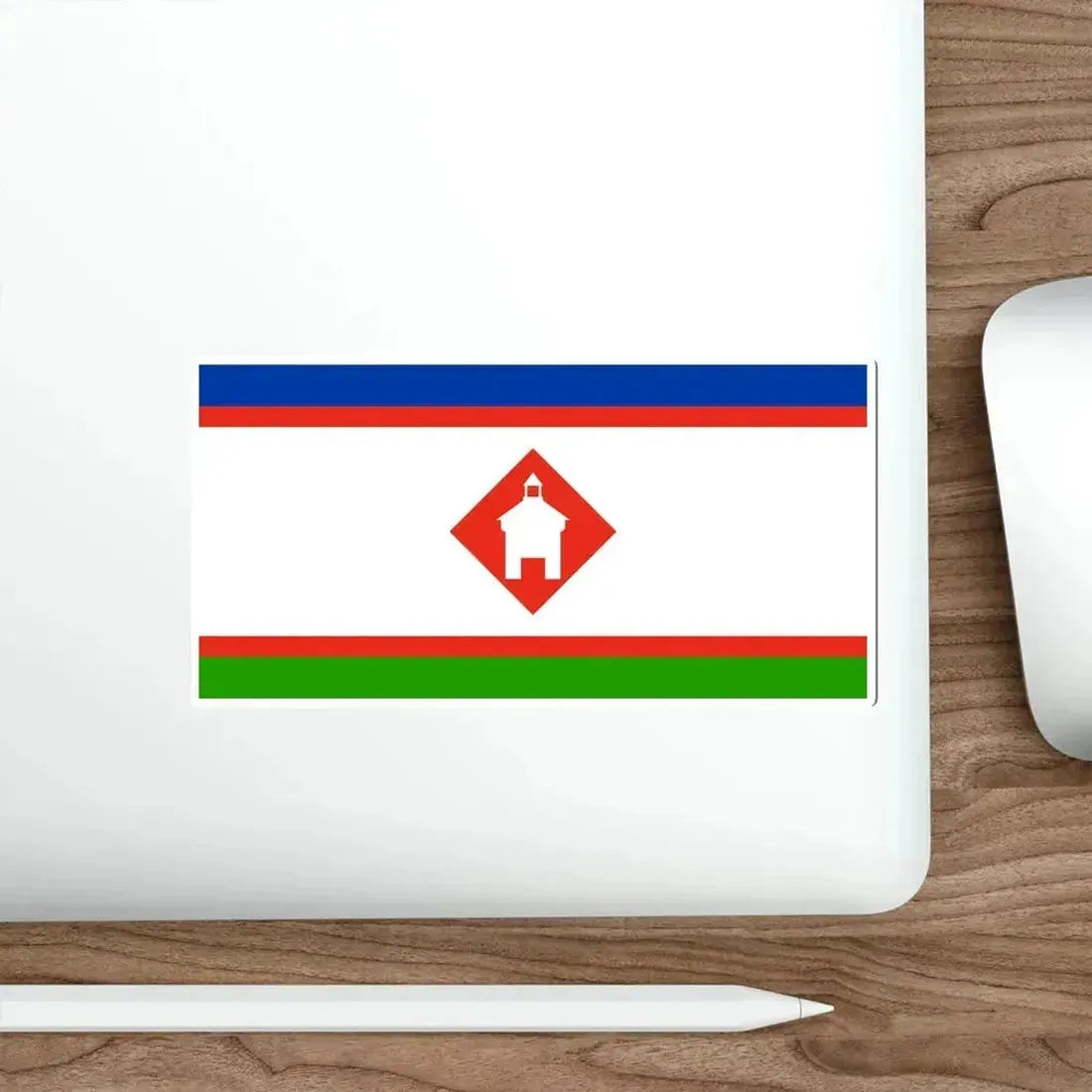 Flag of Yakutsk Russia STICKER Vinyl Die-Cut Decal - The Sticker Space