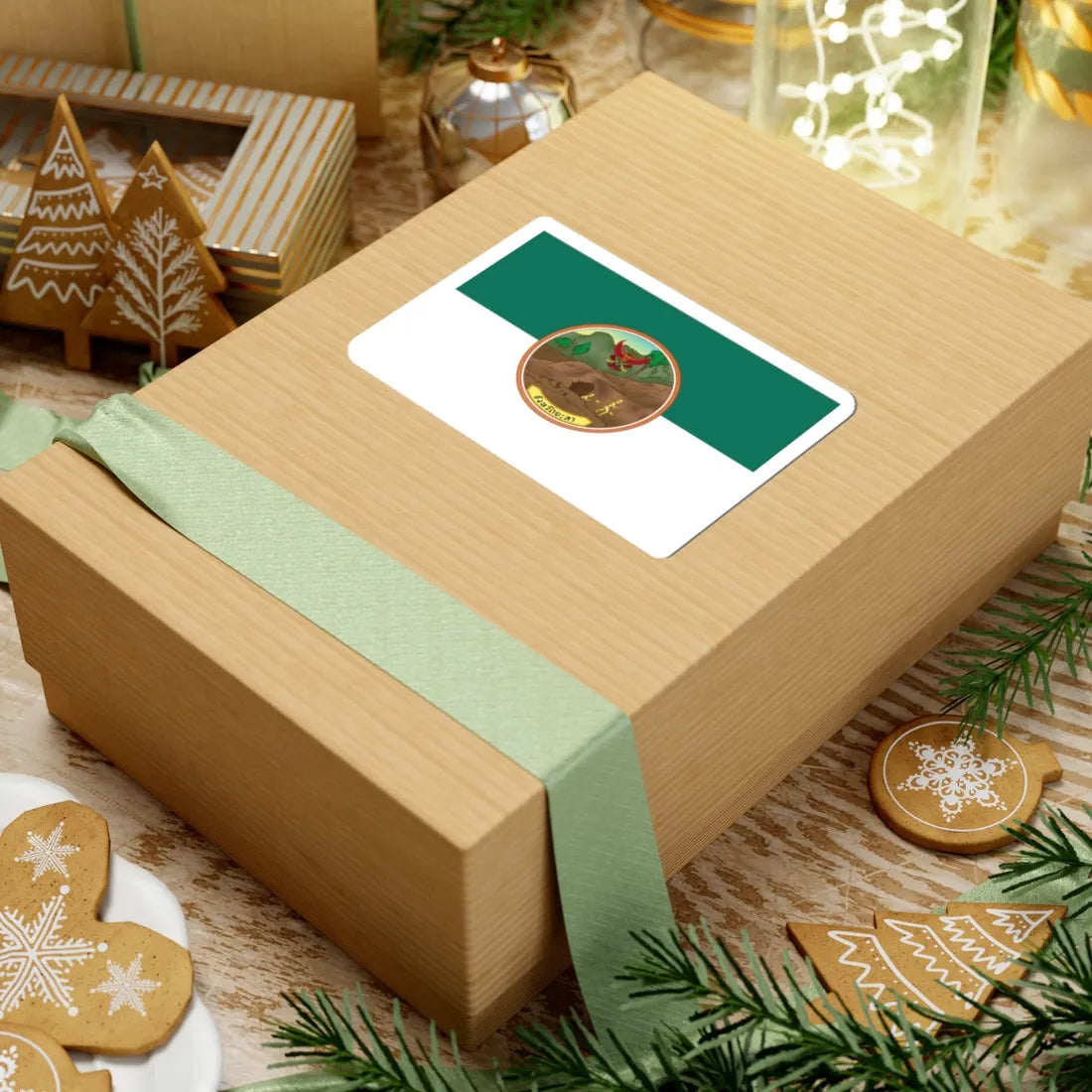 Flag of Yala province (Thailand) STICKER Vinyl Kiss-Cut Decal - The Sticker Space