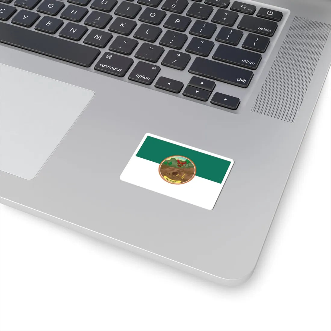 Flag of Yala province (Thailand) STICKER Vinyl Kiss-Cut Decal - The Sticker Space