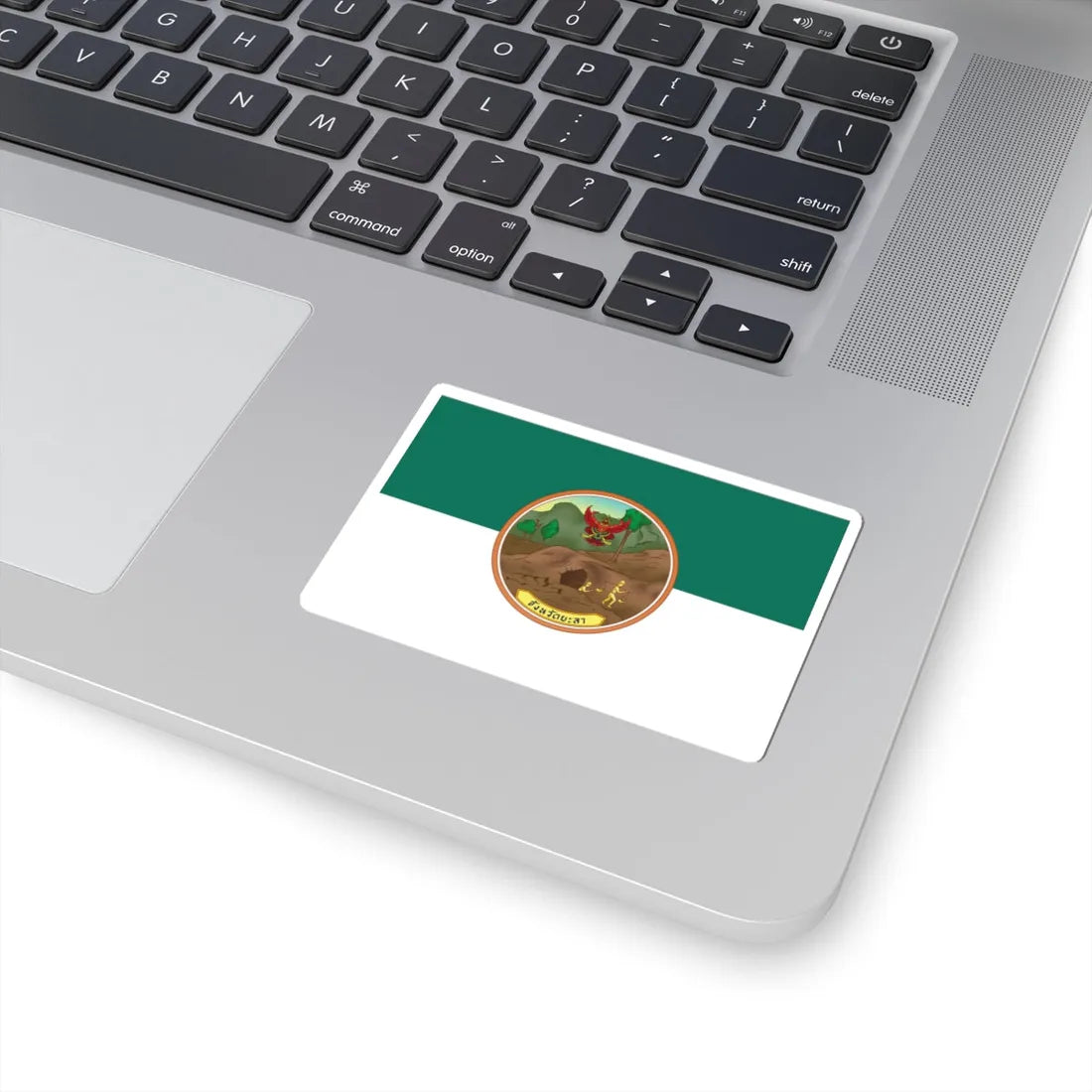 Flag of Yala province (Thailand) STICKER Vinyl Kiss-Cut Decal - The Sticker Space