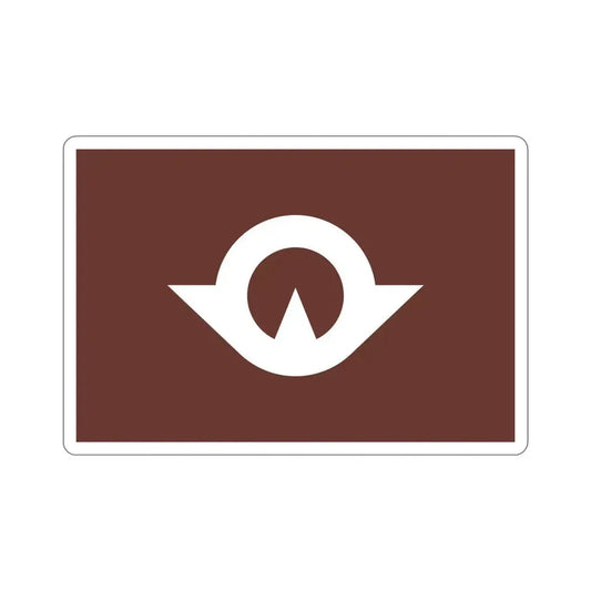 Flag of Yamaguchi Prefecture Japan STICKER Vinyl Die-Cut Decal 6 Inch - The Sticker Space