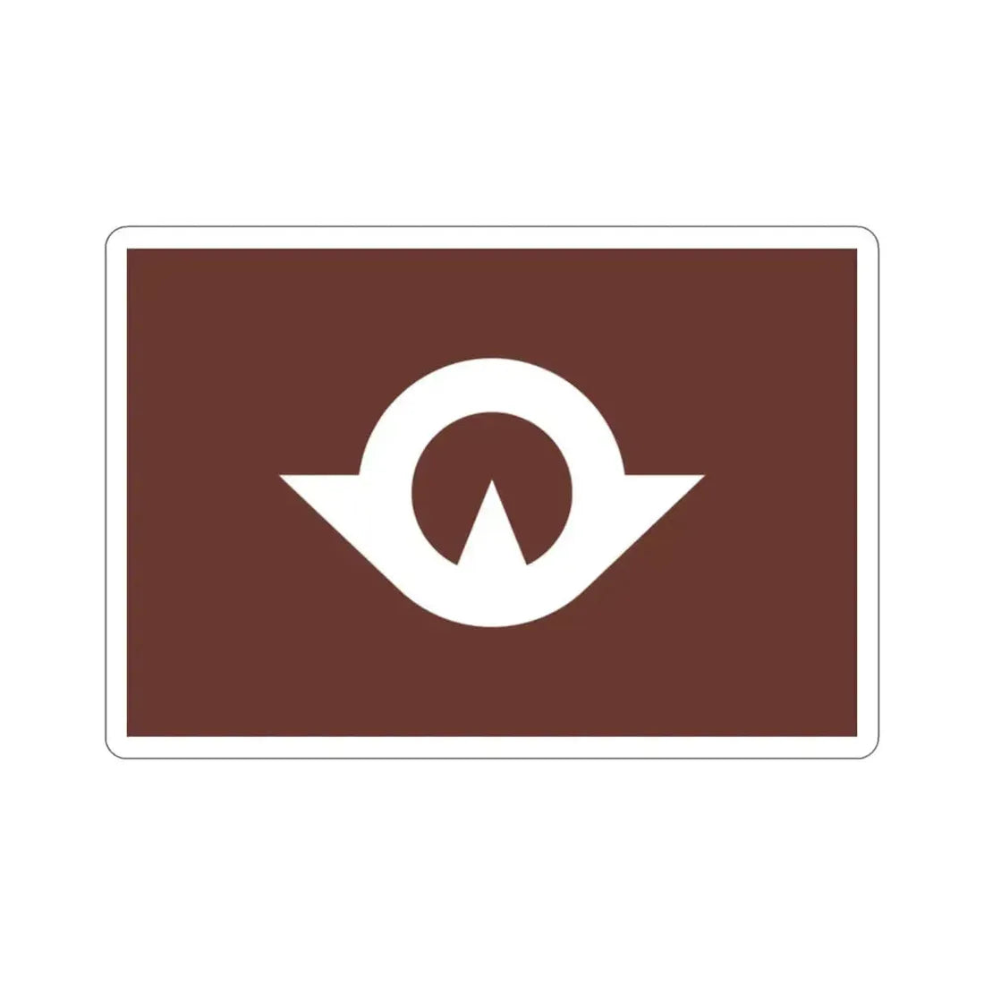 Flag of Yamaguchi Prefecture Japan STICKER Vinyl Die-Cut Decal - The Sticker Space