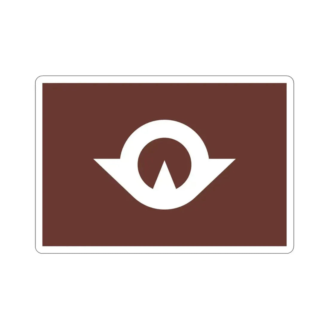 Flag of Yamaguchi Prefecture Japan STICKER Vinyl Die-Cut Decal - The Sticker Space