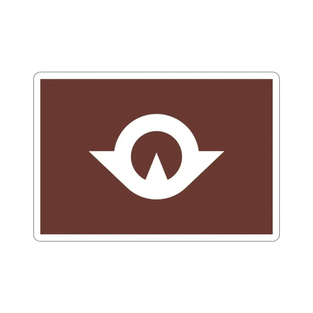 Flag of Yamaguchi Prefecture Japan STICKER Vinyl Die-Cut Decal - The Sticker Space