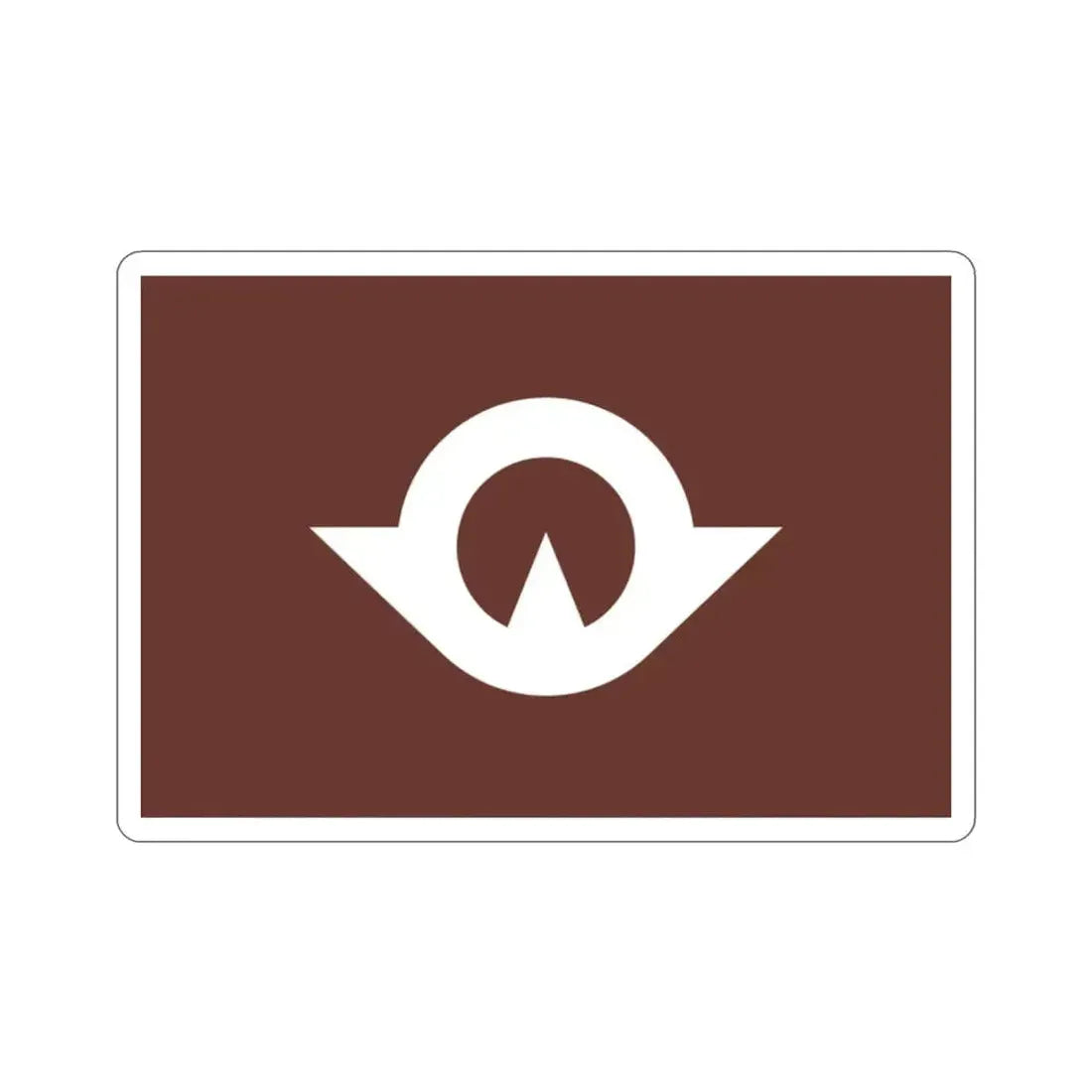 Flag of Yamaguchi Prefecture Japan STICKER Vinyl Die-Cut Decal - The Sticker Space