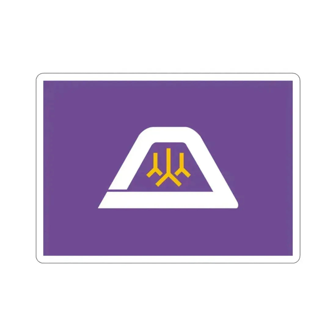 Flag of Yamanashi Prefecture Japan STICKER Vinyl Die-Cut Decal 2 Inch - The Sticker Space